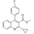 Ester méthylique de l&#39;acide 3-quinoléinecarboxylique, du 2-cyclopropyl-4- (4-fluorophényl) - CAS 121659-86-7